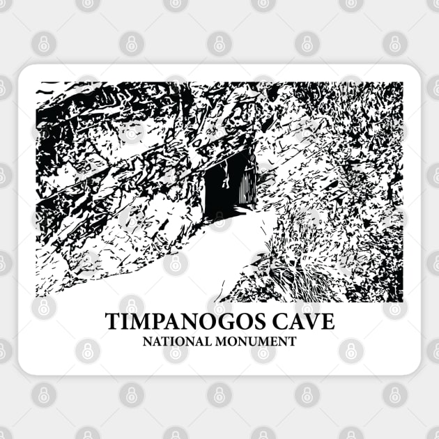 Timpanogos Cave National Monument Magnet by Lakeric
